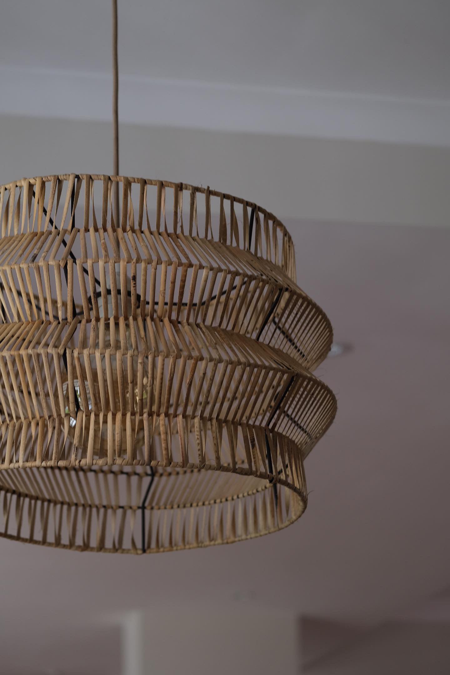 The Safari pendant on display in a white house