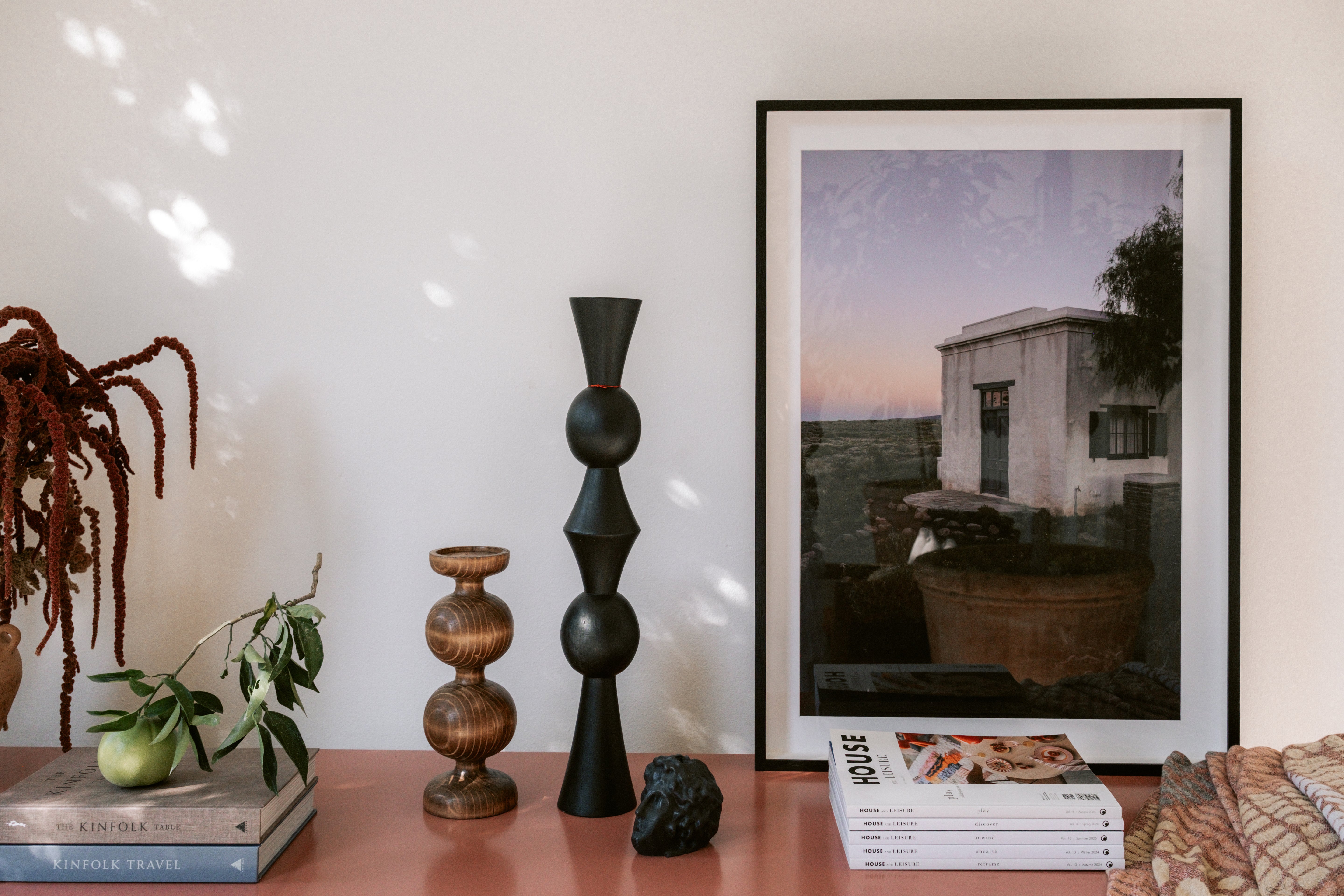 Baubles | Wood turned candle holders