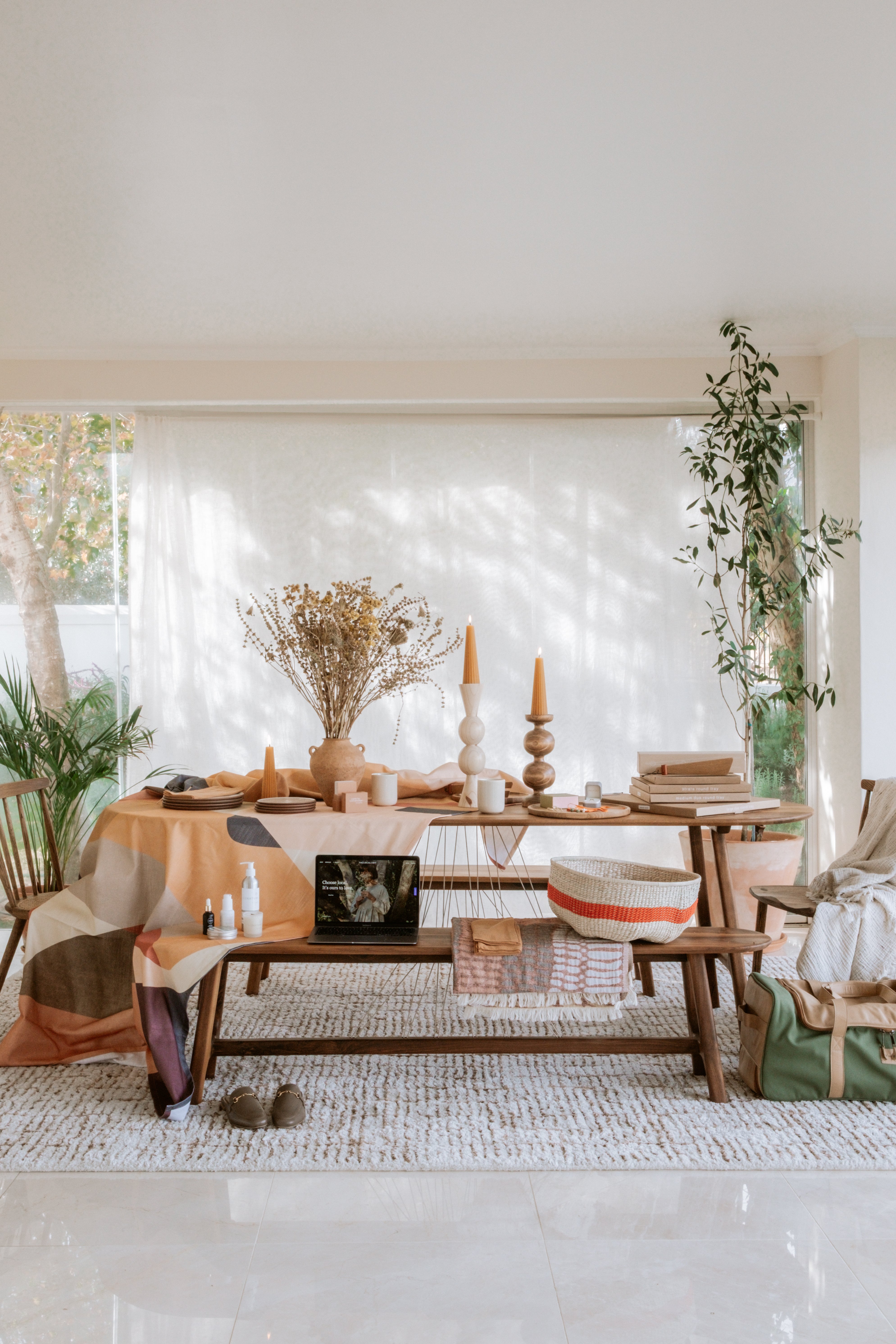 Baubles | Wood turned candle holders