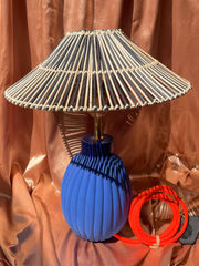 Majorelle plump table lamp