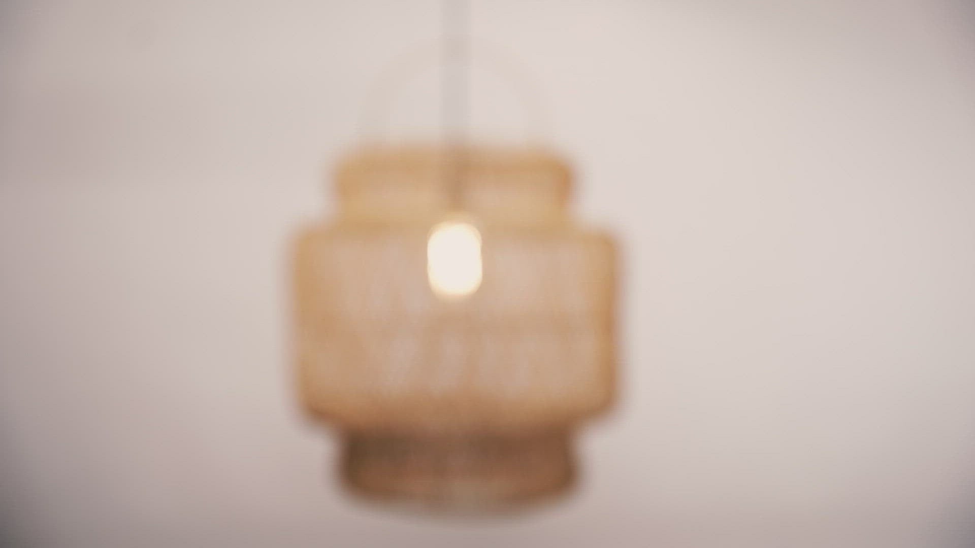 Load video: The Grand Daddy pendant photographed against a neutral background